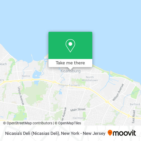 Mapa de Nicasia's Deli (Nicasias Deli)