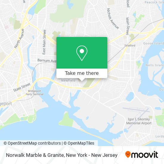 Mapa de Norwalk Marble & Granite