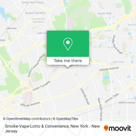 Mapa de Smoke-Vape-Lotto & Convenience