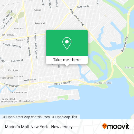 Marina's Mall map
