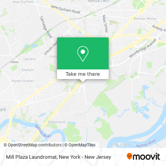 Mill Plaza Laundromat map