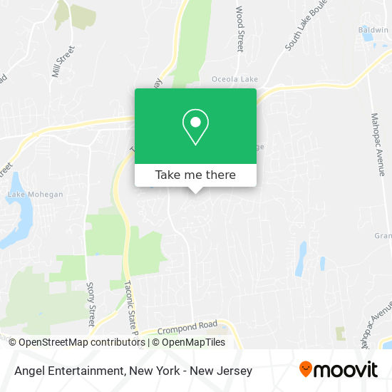 Angel Entertainment map