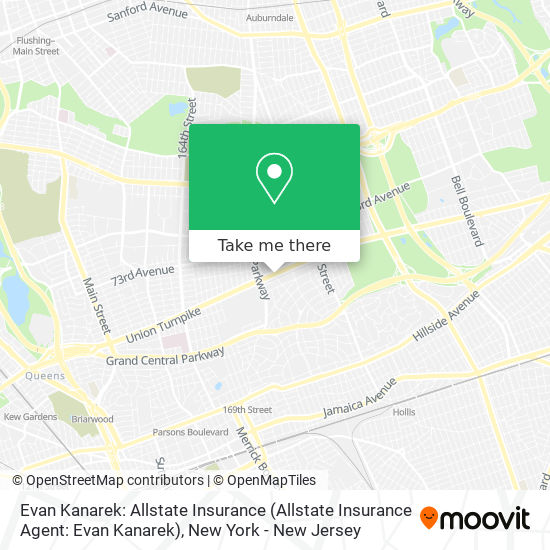 Evan Kanarek: Allstate Insurance map