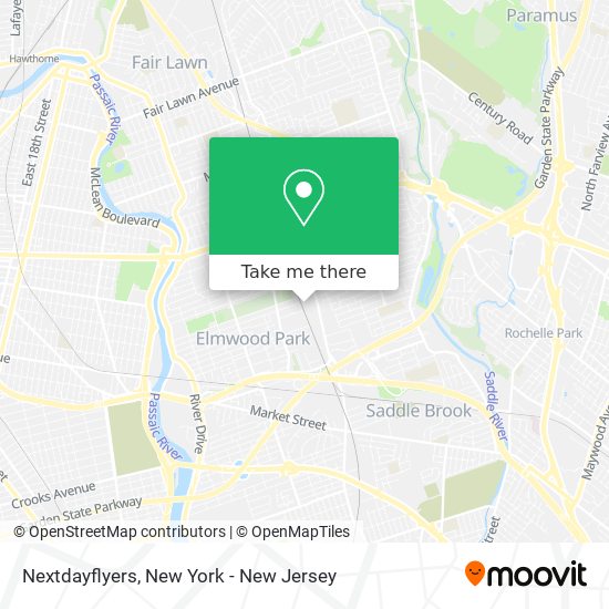 Mapa de Nextdayflyers