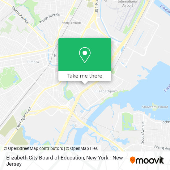 Mapa de Elizabeth City Board of Education