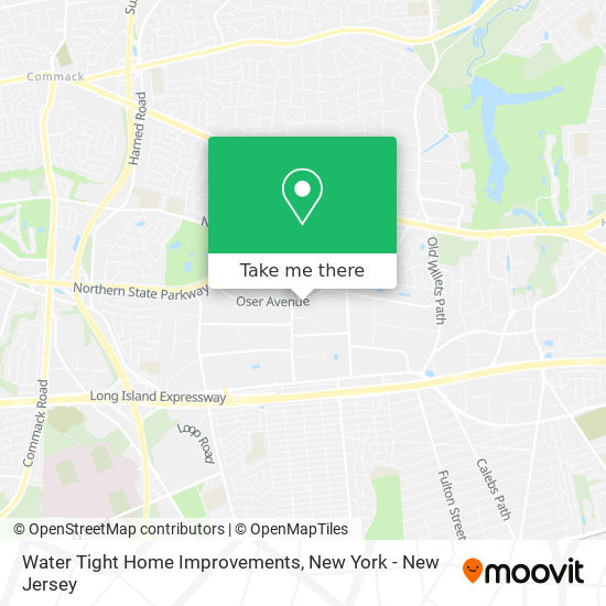 Mapa de Water Tight Home Improvements