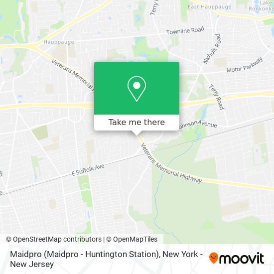 Maidpro (Maidpro - Huntington Station) map