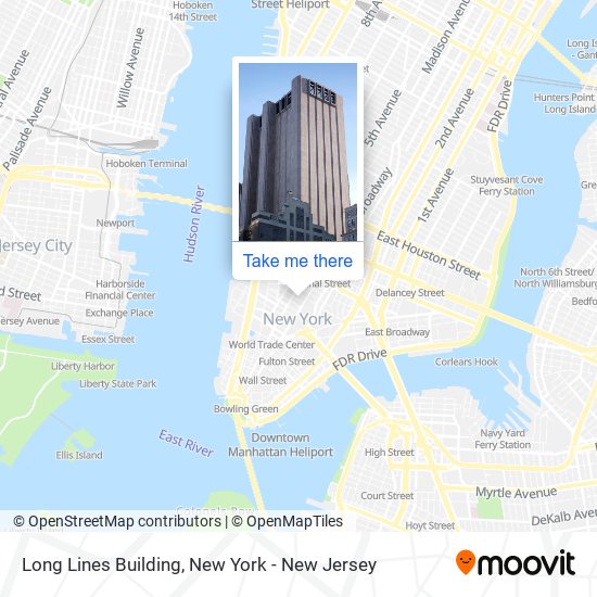 Long Lines Building map