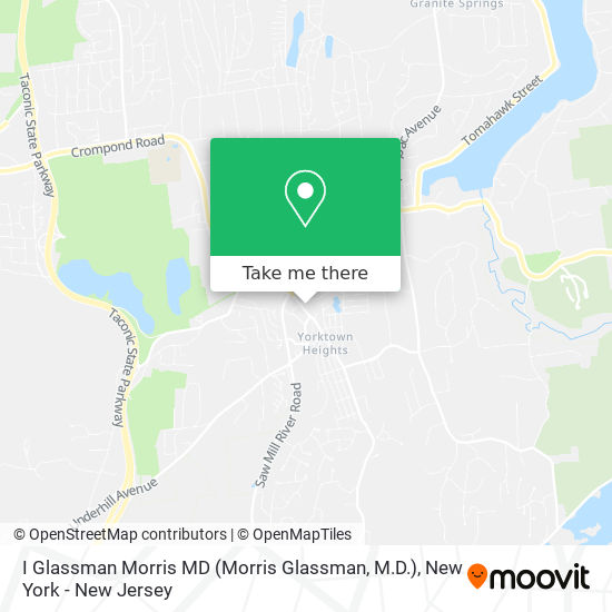 Mapa de I Glassman Morris MD (Morris Glassman, M.D.)