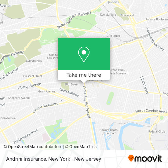 Mapa de Andrini Insurance