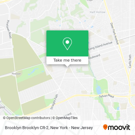 Mapa de Brooklyn Brooklyn CR-2