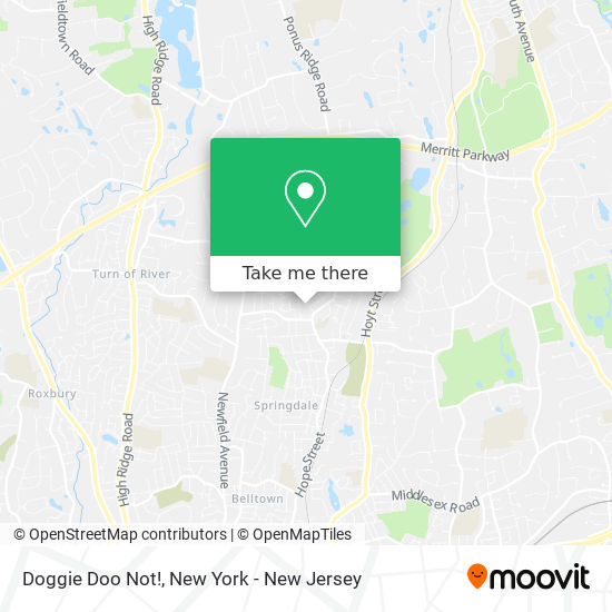 Doggie Doo Not! map