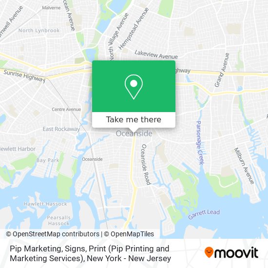 Mapa de Pip Marketing, Signs, Print (Pip Printing and Marketing Services)