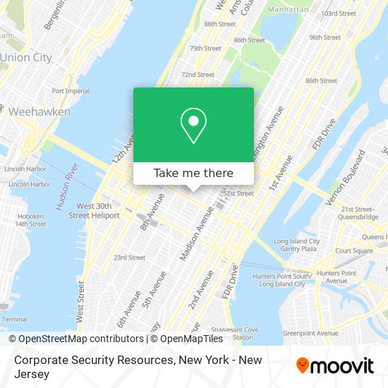 Corporate Security Resources map