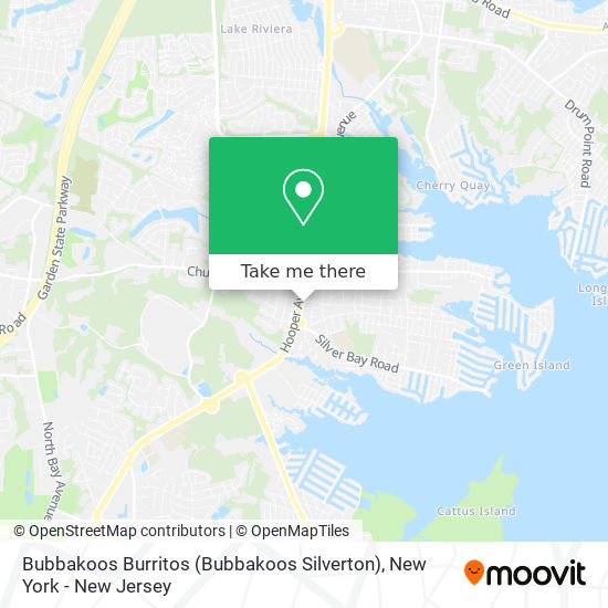 Mapa de Bubbakoos Burritos (Bubbakoos Silverton)