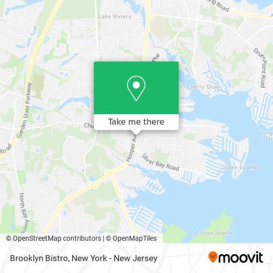 Mapa de Brooklyn Bistro