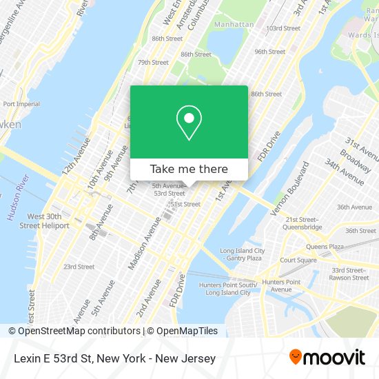 Mapa de Lexin E 53rd St