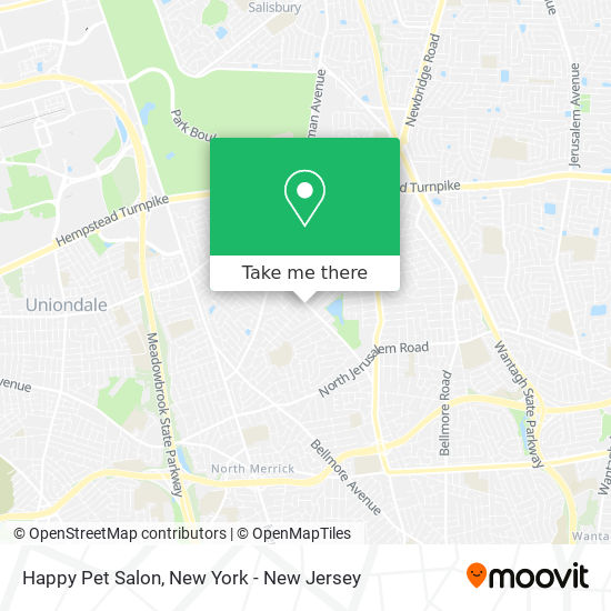 Happy Pet Salon map