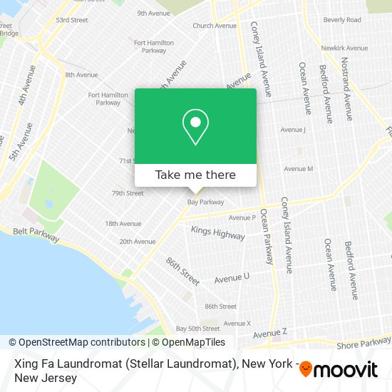 Xing Fa Laundromat (Stellar Laundromat) map