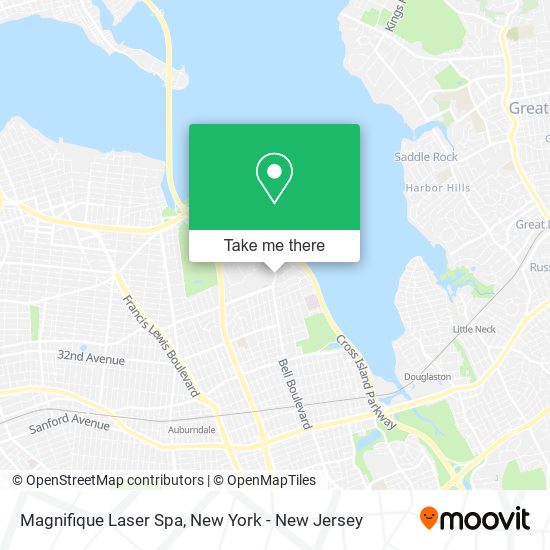 Magnifique Laser Spa map