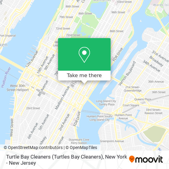 Mapa de Turtle Bay Cleaners (Turtles Bay Cleaners)
