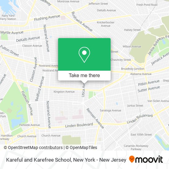 Kareful and Karefree School map