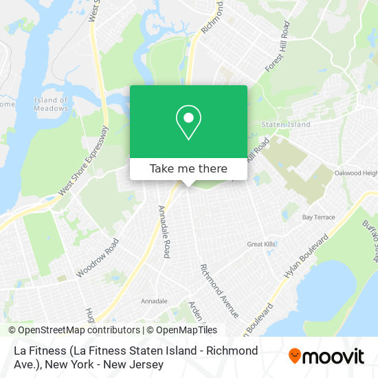 La Fitness (La Fitness Staten Island - Richmond Ave.) map