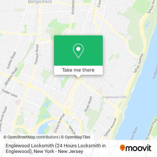 Mapa de Englewood Locksmith (24 Hours Locksmith in Englewood)