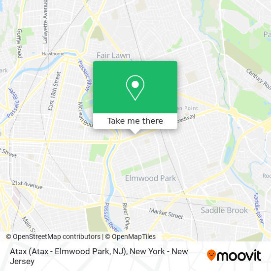 Atax (Atax - Elmwood Park, NJ) map