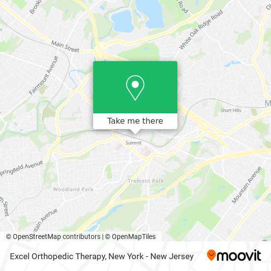 Mapa de Excel Orthopedic Therapy