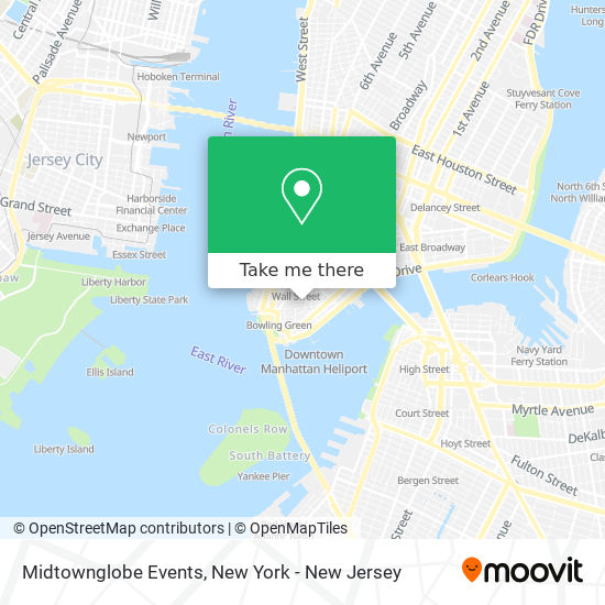 Midtownglobe Events map
