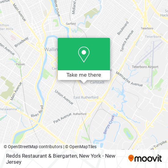 Mapa de Redds Restaurant & Biergarten