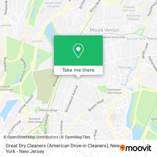 Great Dry Cleaners (American Drive-in Cleaners) map