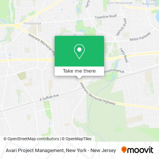 Avari Project Management map