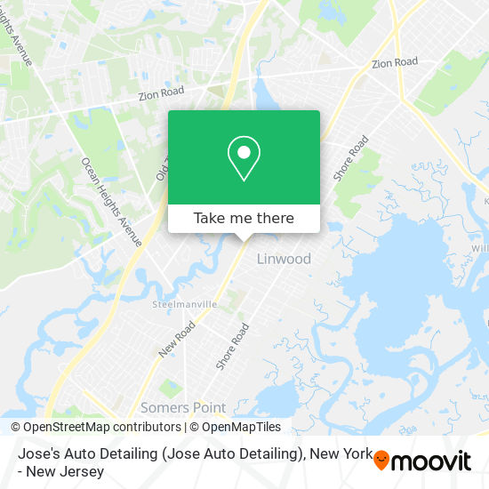 Jose's Auto Detailing map