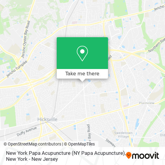 Mapa de New York Papa Acupuncture (NY Papa Acupuncture)