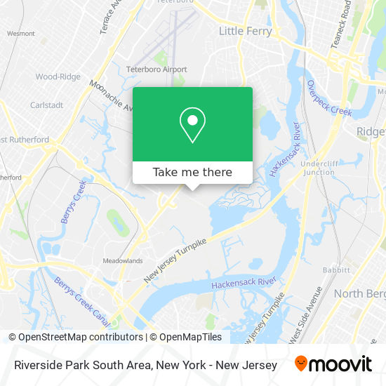 Mapa de Riverside Park South Area