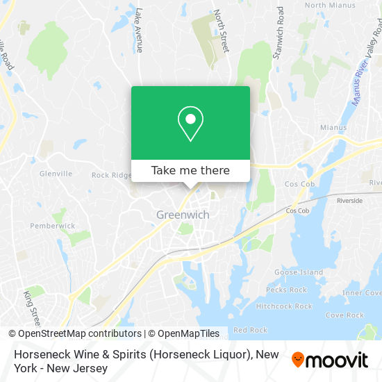 Horseneck Wine & Spirits (Horseneck Liquor) map