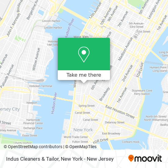 Indus Cleaners & Tailor map