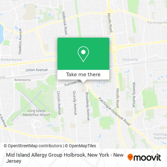 Mid Island Allergy Group Holbrook map