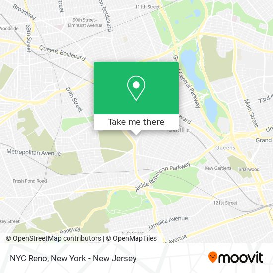 Mapa de NYC Reno