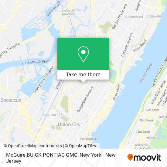 McGuire BUICK PONTIAC GMC map