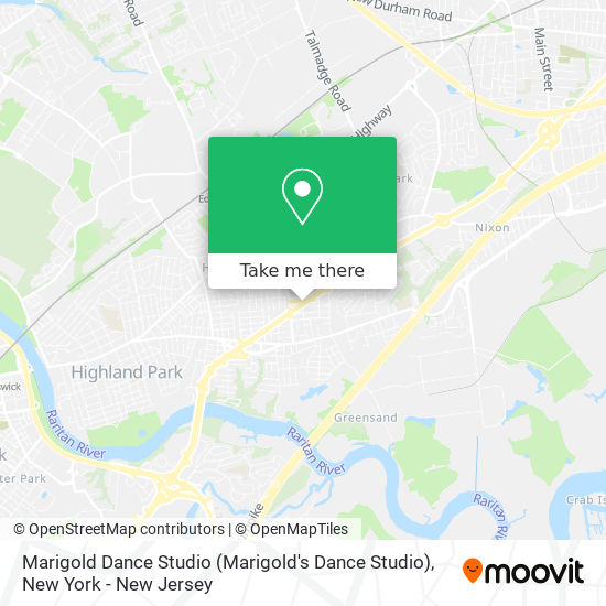 Marigold Dance Studio map