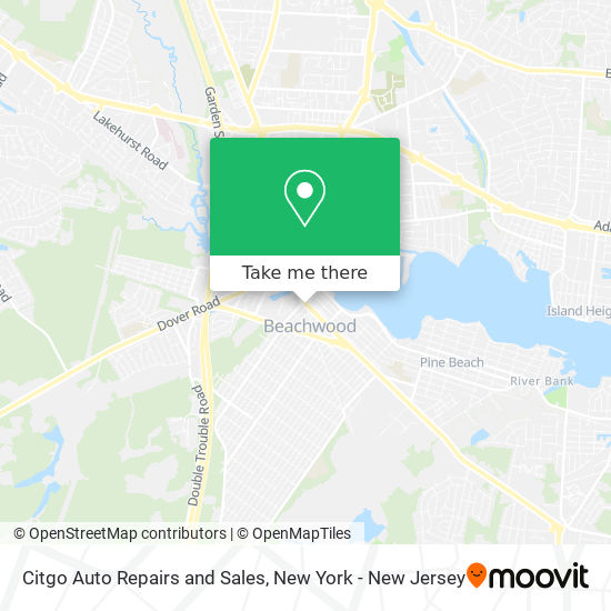 Mapa de Citgo Auto Repairs and Sales