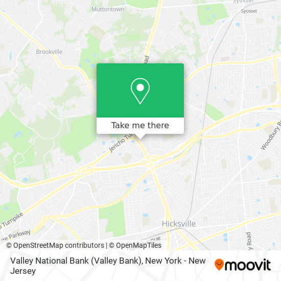 Mapa de Valley National Bank (Valley Bank)