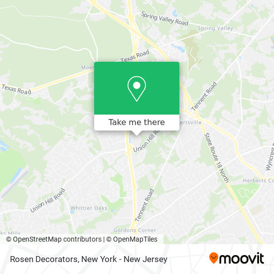 Rosen Decorators map