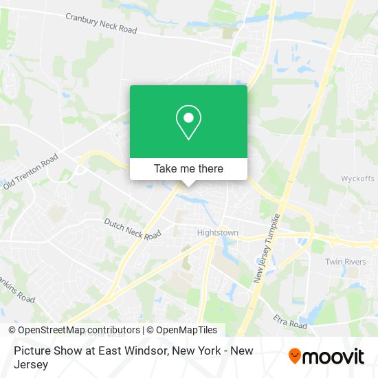 Picture Show at East Windsor map