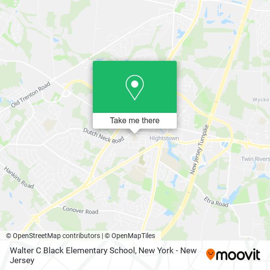 Walter C Black Elementary School map