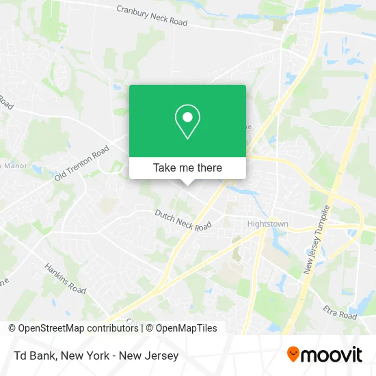Td Bank map