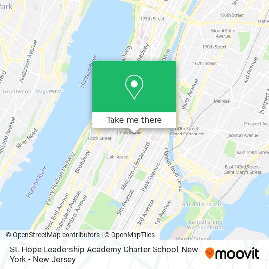 Mapa de St. Hope Leadership Academy Charter School